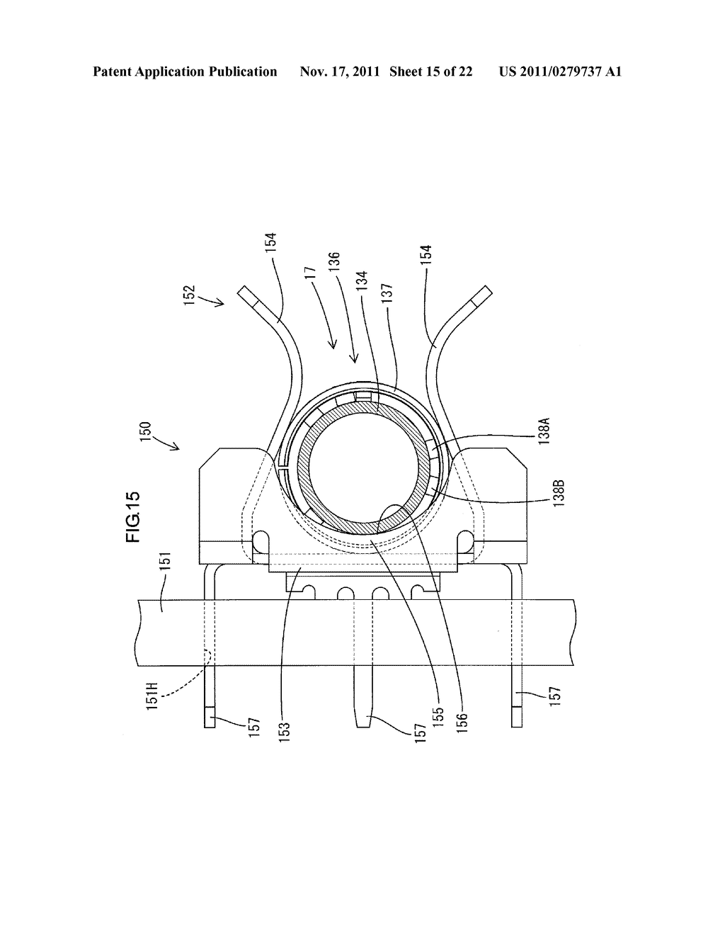 LIGHTING DEVICE FOR DISPLAY DEVICE, DISPLAY DEVICE, AND TELEVISION     RECEIVER - diagram, schematic, and image 16
