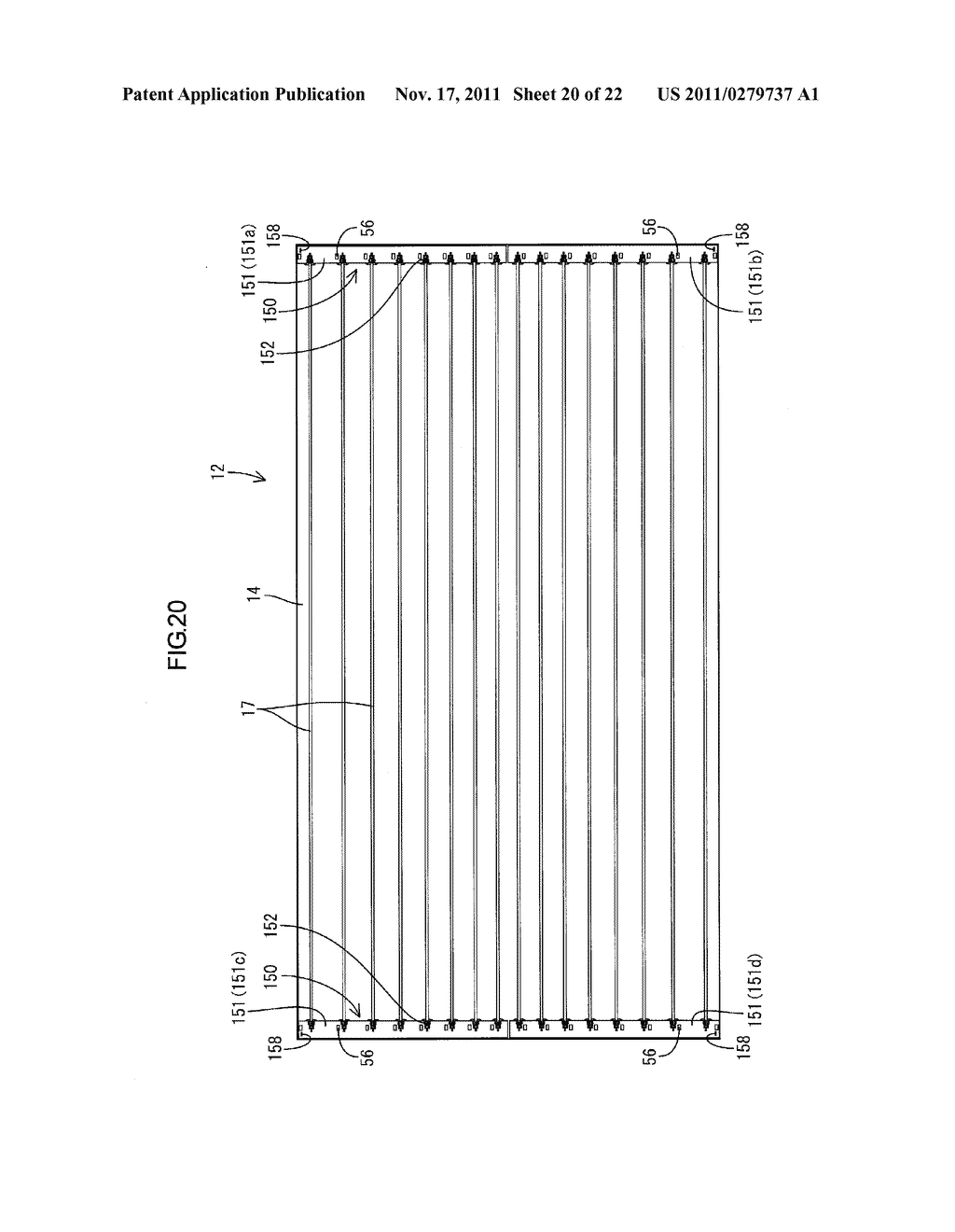 LIGHTING DEVICE FOR DISPLAY DEVICE, DISPLAY DEVICE, AND TELEVISION     RECEIVER - diagram, schematic, and image 21