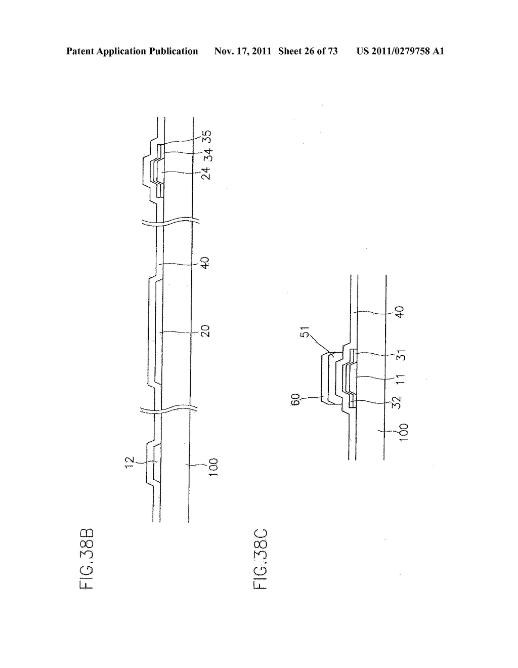 LIQUID CRYSTAL DISPLAY HAVING A MODIFIED ELECTRODE ARRAY - diagram, schematic, and image 27