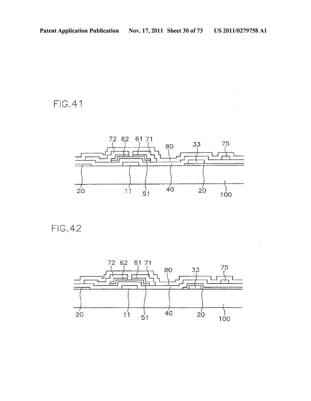 LIQUID CRYSTAL DISPLAY HAVING A MODIFIED ELECTRODE ARRAY - diagram, schematic, and image 31