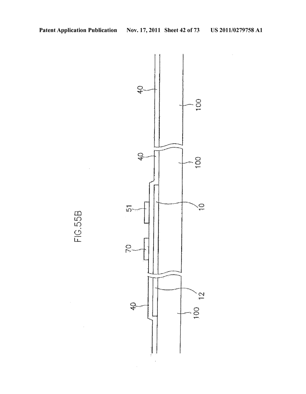 LIQUID CRYSTAL DISPLAY HAVING A MODIFIED ELECTRODE ARRAY - diagram, schematic, and image 43