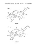 EYEWEAR WITH PINHOLE APERTURE AND LENS diagram and image