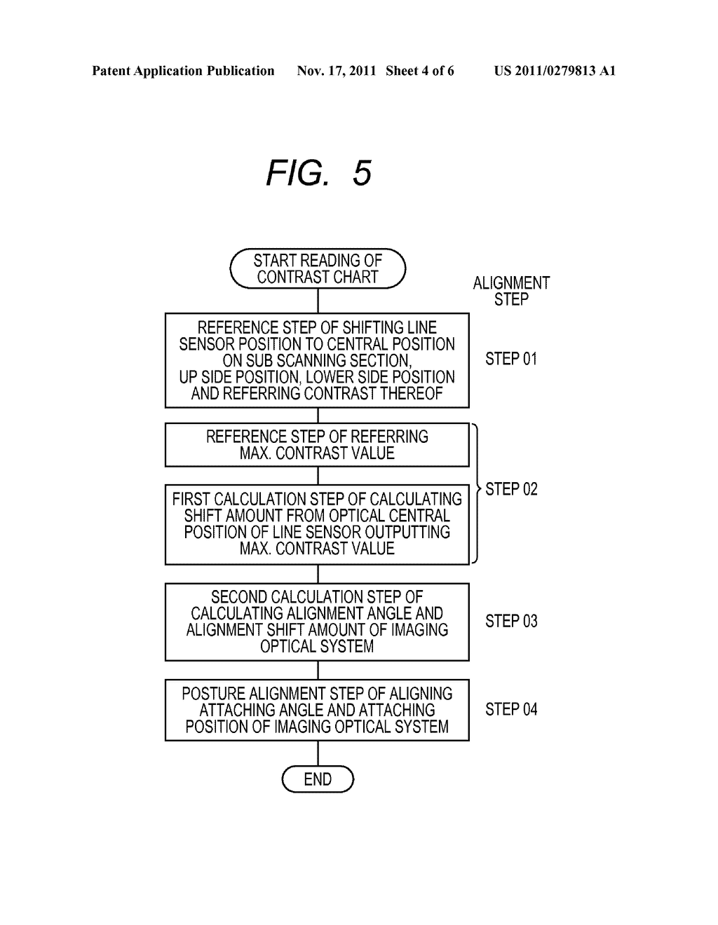 ALIGNMENT METHOD FOR AN IMAGE READING APPARATUS - diagram, schematic, and image 05