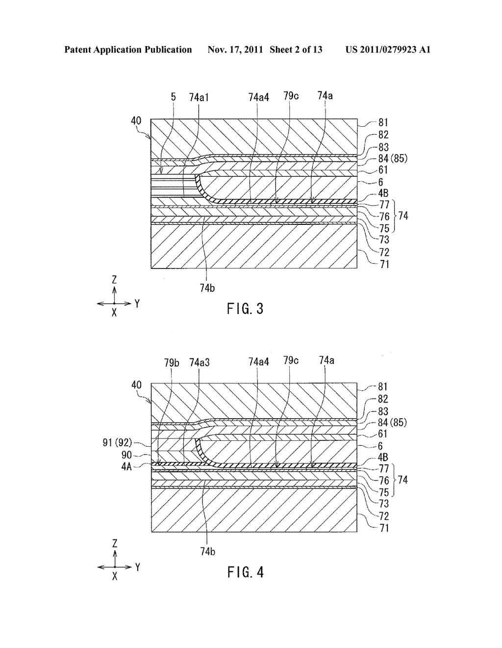 MAGNETORESISTIVE ELEMENT HAVING A PAIR OF SIDE SHIELDS - diagram, schematic, and image 03