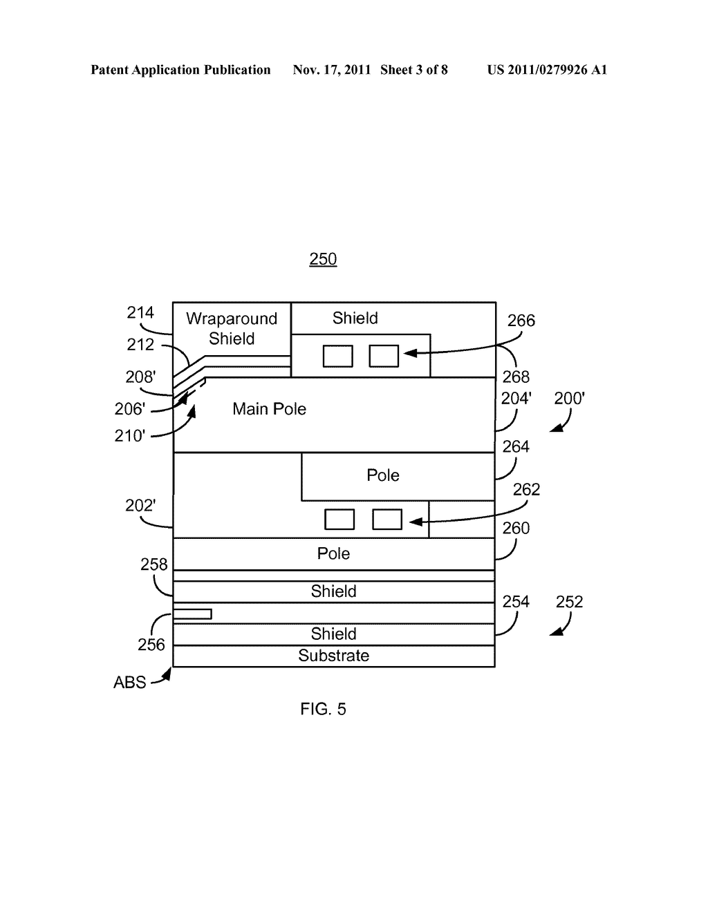 METHOD AND SYSTEM FOR PROVIDING A PERPENDICULAR MAGNETIC RECORDING     TRANSDUCER USING A LOW ENERGY MILL - diagram, schematic, and image 04