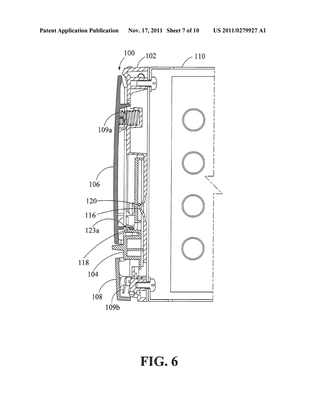 LOCKED WARNING APPARATUS USED FOR HANDLE OF HARD DISK DRIVE BRACKET - diagram, schematic, and image 08