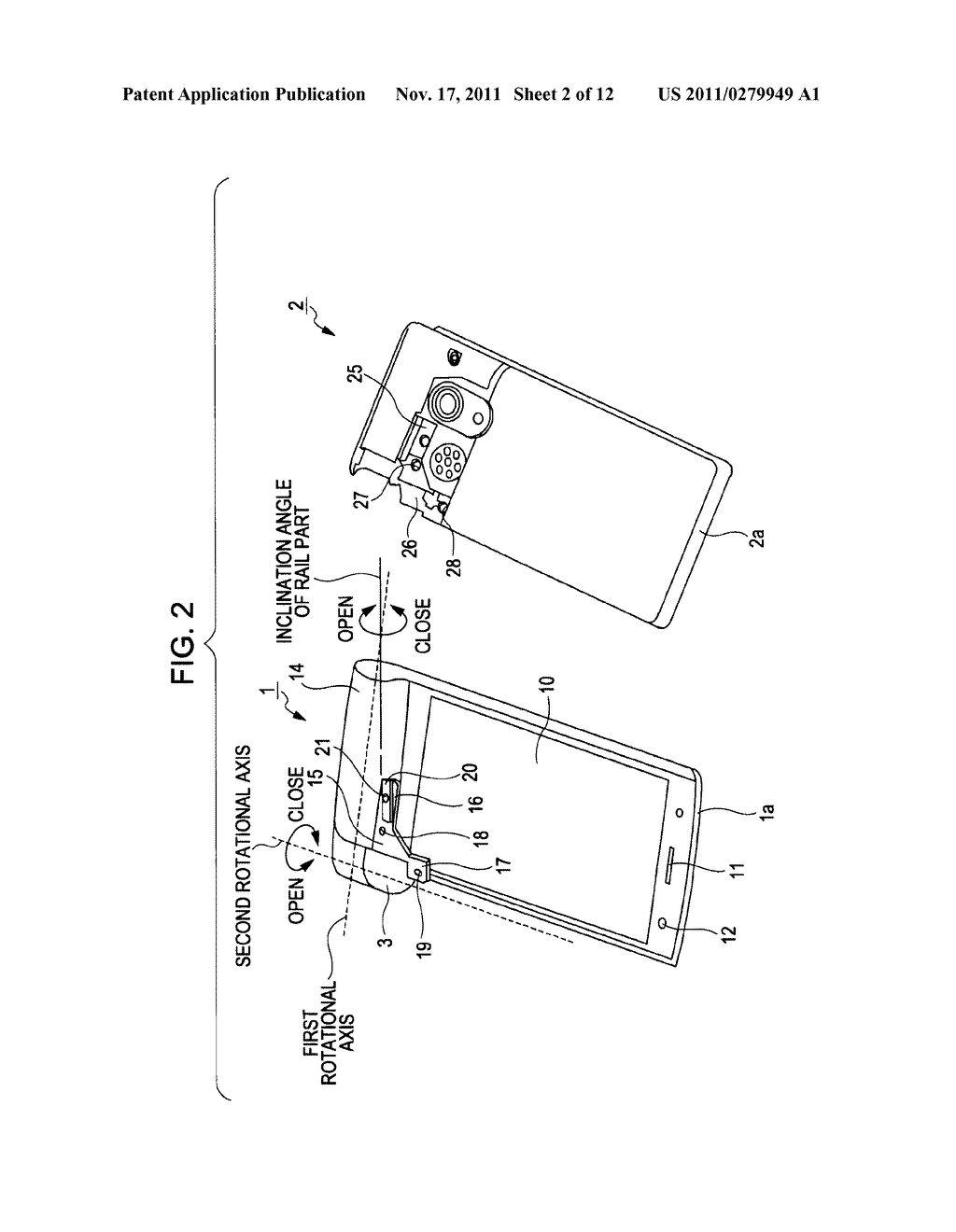 METHOD OF SECURING HINGE, AND ELECTRONIC APPARATUS - diagram, schematic, and image 03