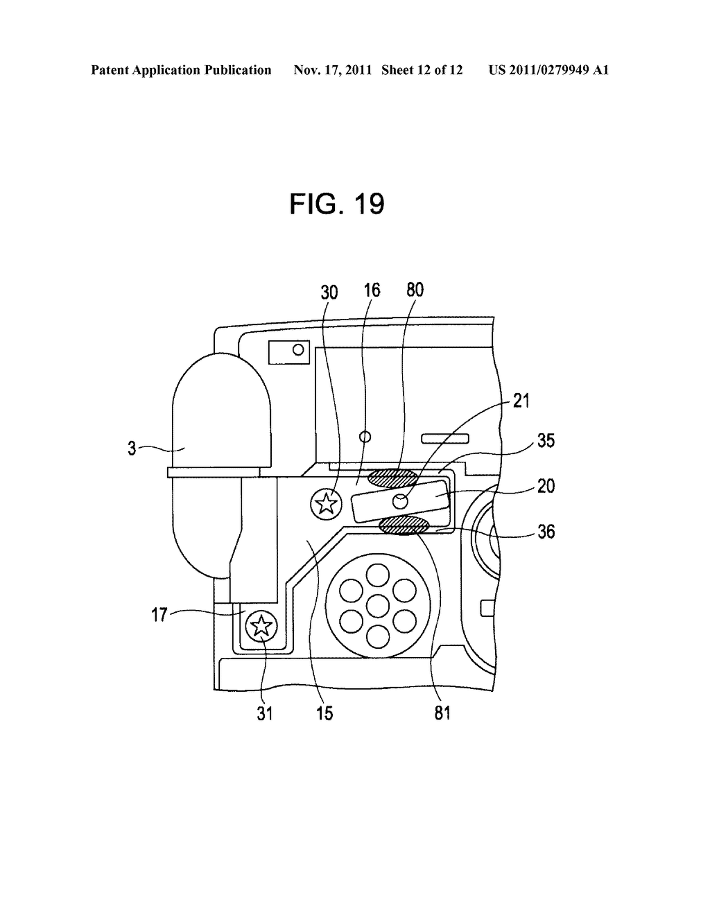 METHOD OF SECURING HINGE, AND ELECTRONIC APPARATUS - diagram, schematic, and image 13