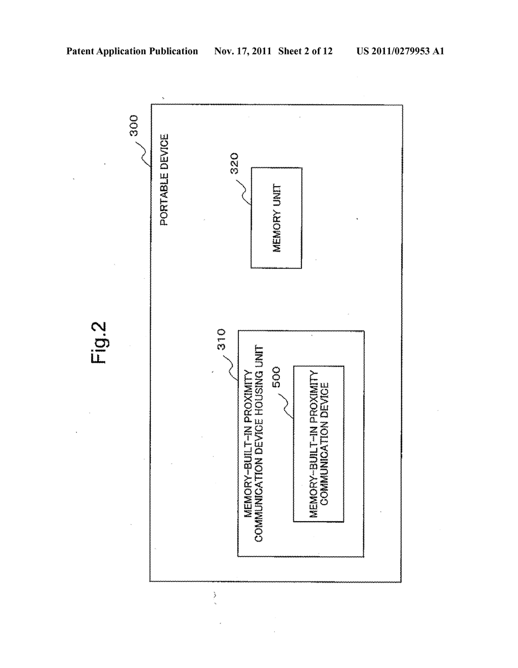 COMMUNICATION TERMINAL AND PORTABLE DEVICE - diagram, schematic, and image 03