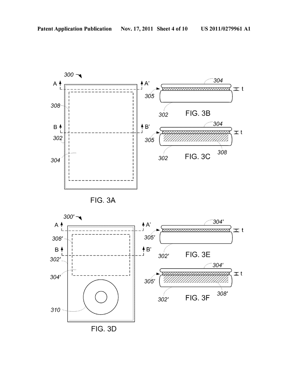 SHOCK MOUNTING COVER GLASS IN CONSUMER ELECTRONICS DEVICES - diagram, schematic, and image 05