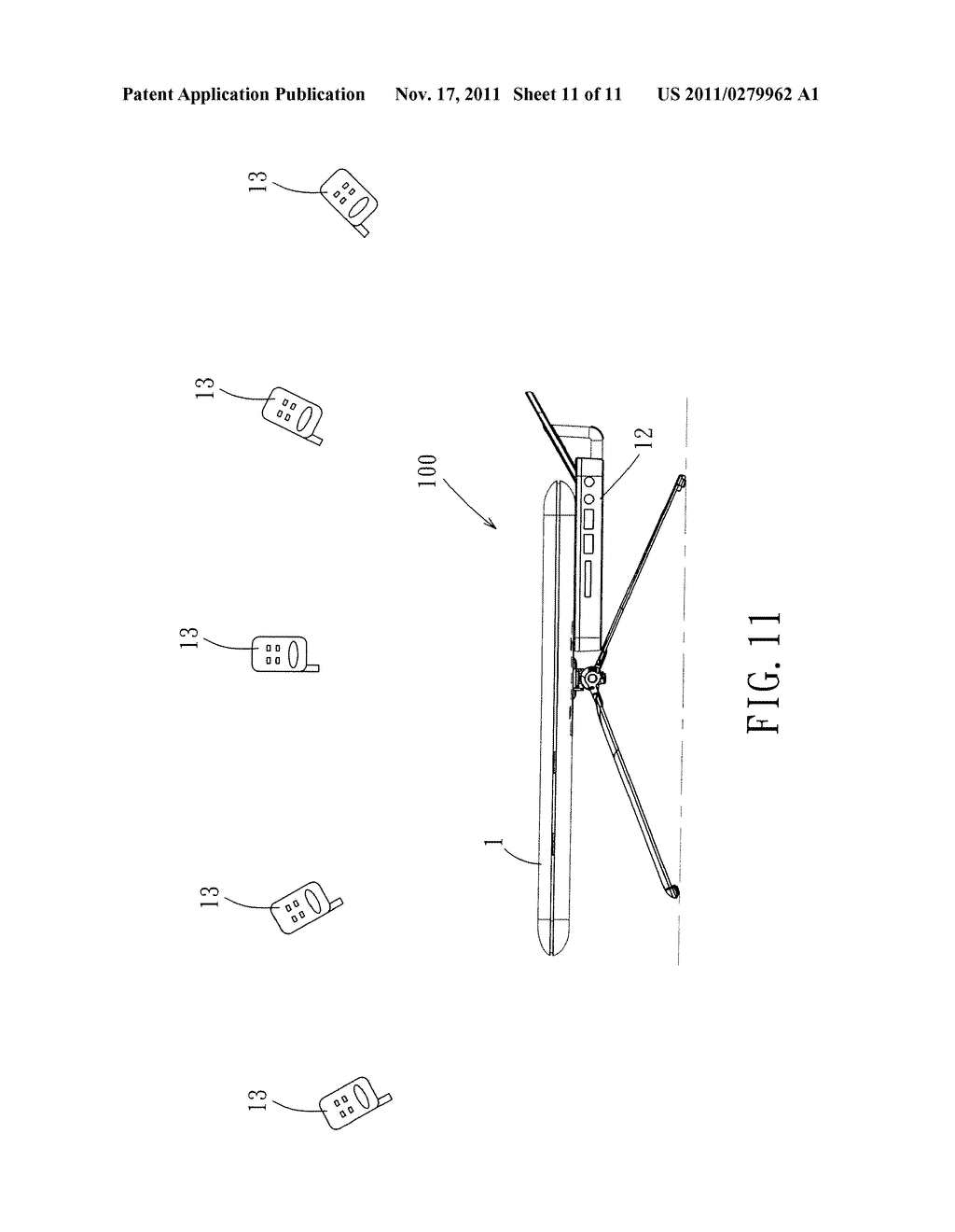 Support Frame and Electronic Apparatus - diagram, schematic, and image 12