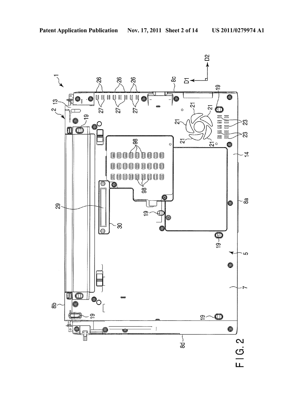 DISPLAY DEVICE AND ELECTRONIC APPARATUS - diagram, schematic, and image 03