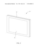 BACKLIGHT MODULE AND DISPLAY DEVICE WITH TWO-SIDED LIGHT EMITTING     STRUCTURE diagram and image