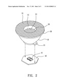 LENS MODULE FOR LED LAMP diagram and image