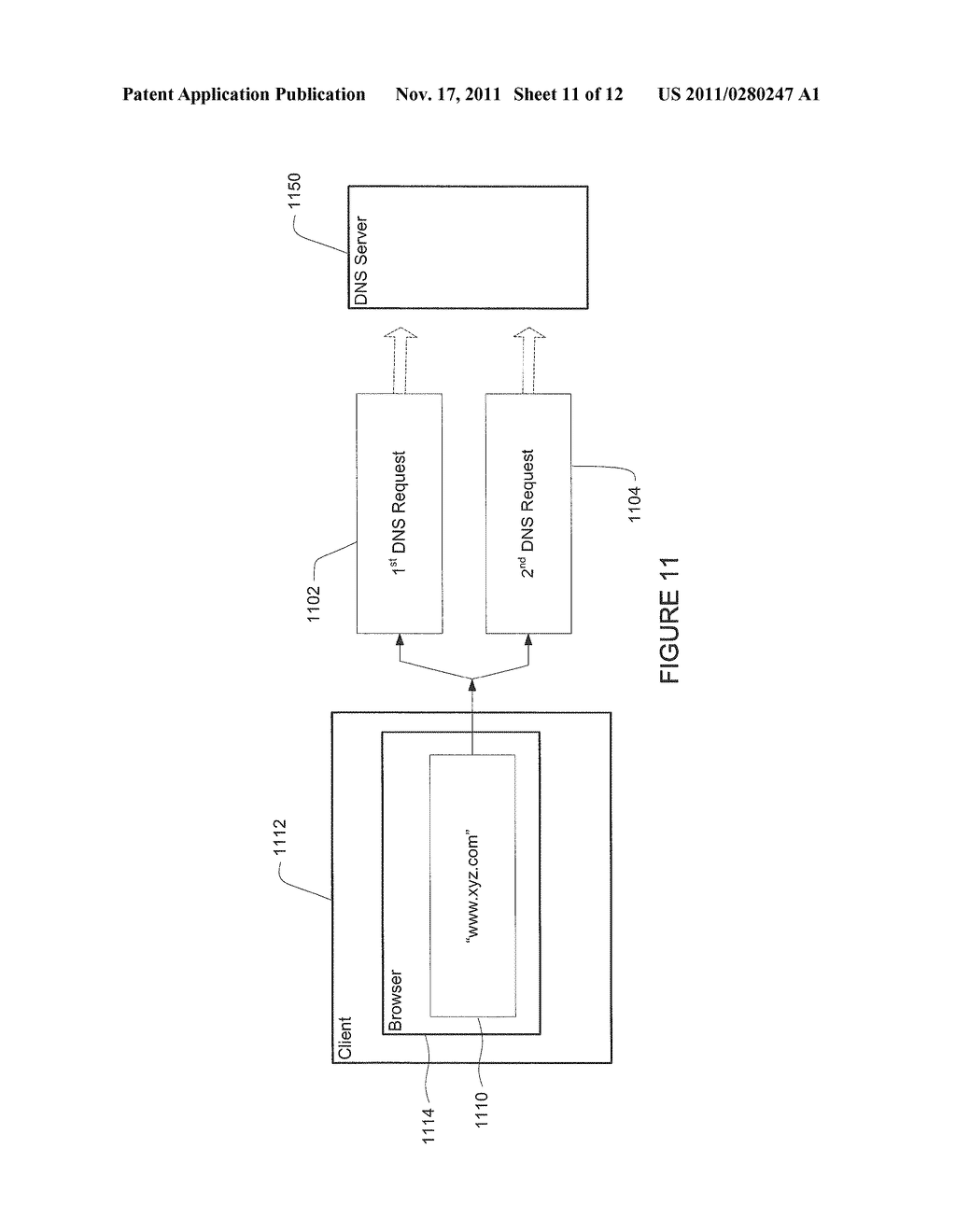 SYSTEM AND METHOD FOR REDUCING LATENCY VIA MULTIPLE NETWORK CONNECTIONS - diagram, schematic, and image 12