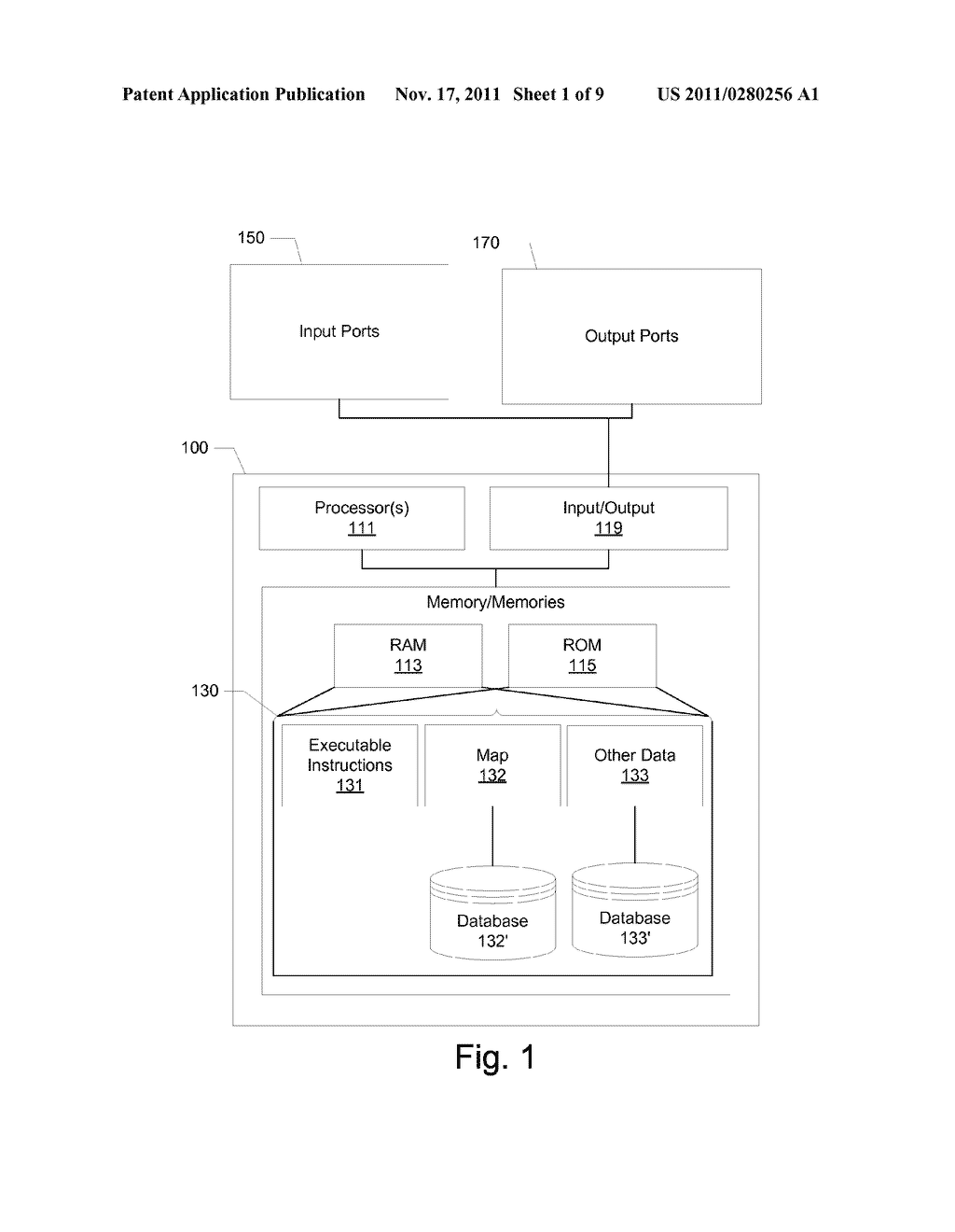 Dynamic Assignment of Signals to Ports in an Access Platform - diagram, schematic, and image 02