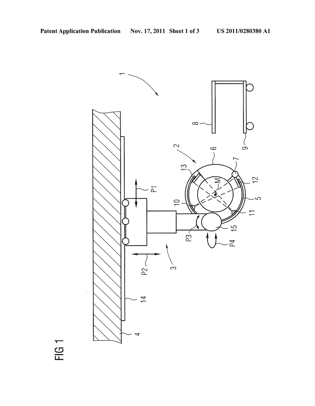 IMAGING APPARATUS COMPRISING A RING-SHAPED GANTRY - diagram, schematic, and image 02