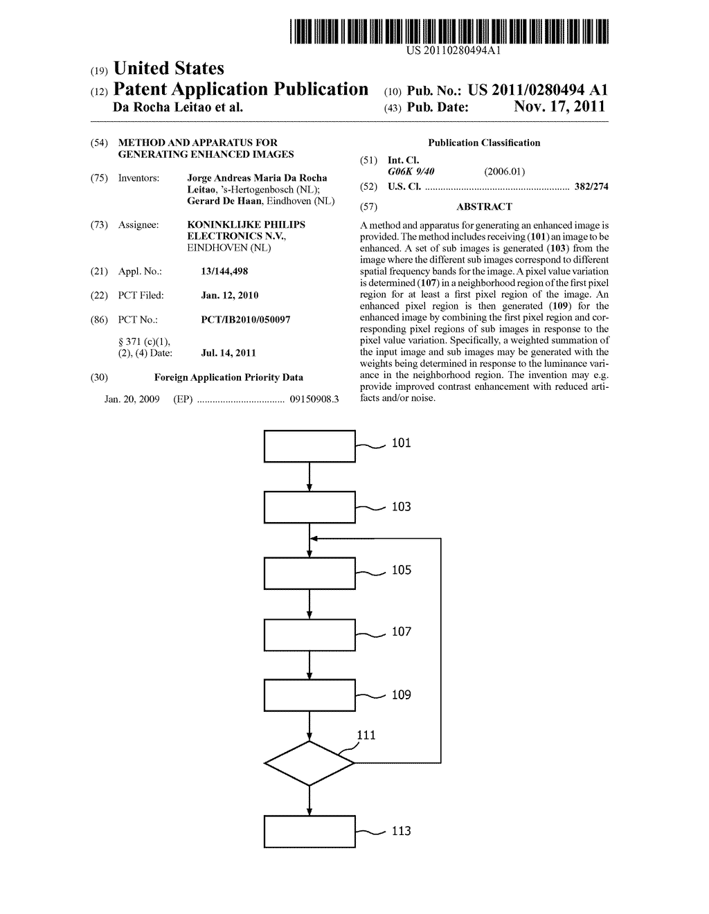 METHOD AND APPARATUS FOR GENERATING ENHANCED IMAGES - diagram, schematic, and image 01