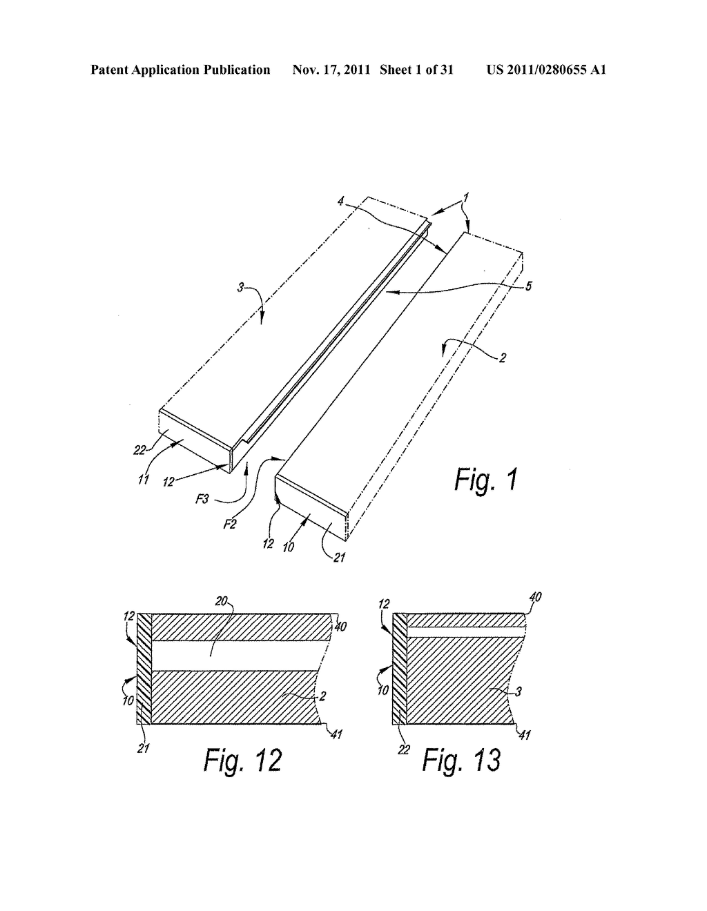 COMPOSED ELEMENT,  MULTI-LAYERED BOARD AND PANEL-SHAPED ELEMENT FOR     FORMING THIS COMPOSED ELEMENT - diagram, schematic, and image 02