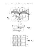 SCREW OR NUT WITH A THREAD A PITCH OF WHICH VARIES AND TOOL TO PRODUCE     SAID SCREW OR NUT diagram and image