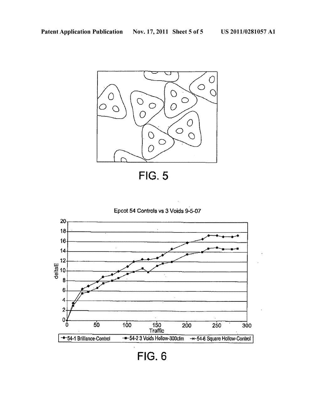 BULKED CONTINUOUS FILAMENTS WITH HEXALOBAL CROSS-SECTION AND THREE VOIDS     AND SPINNERET PLATES FOR PRODUCING THE FILAMENT - diagram, schematic, and image 06