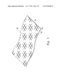 MOISTURE ABSORPTIVE AND PERSPIRATORY CLOTH STRUCTURE diagram and image