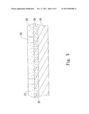 MOISTURE ABSORPTIVE AND PERSPIRATORY CLOTH STRUCTURE diagram and image