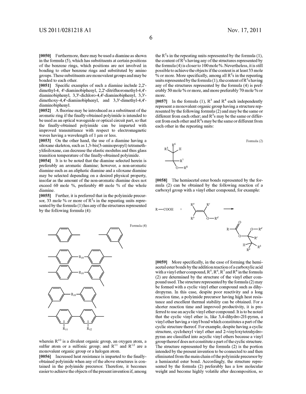 POLYIMIDE PRECURSOR, RESIN COMPOSITION COMPRISING THE POLYIMIDE PRECURSOR,     PATTERN FORMING METHOD USING THE RESIN COMPOSITION, AND ARTICLES PRODUCED     BY USING THE RESIN COMPOSITION - diagram, schematic, and image 14