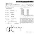 METHOD FOR PRODUCING BETA-SANTALENE diagram and image