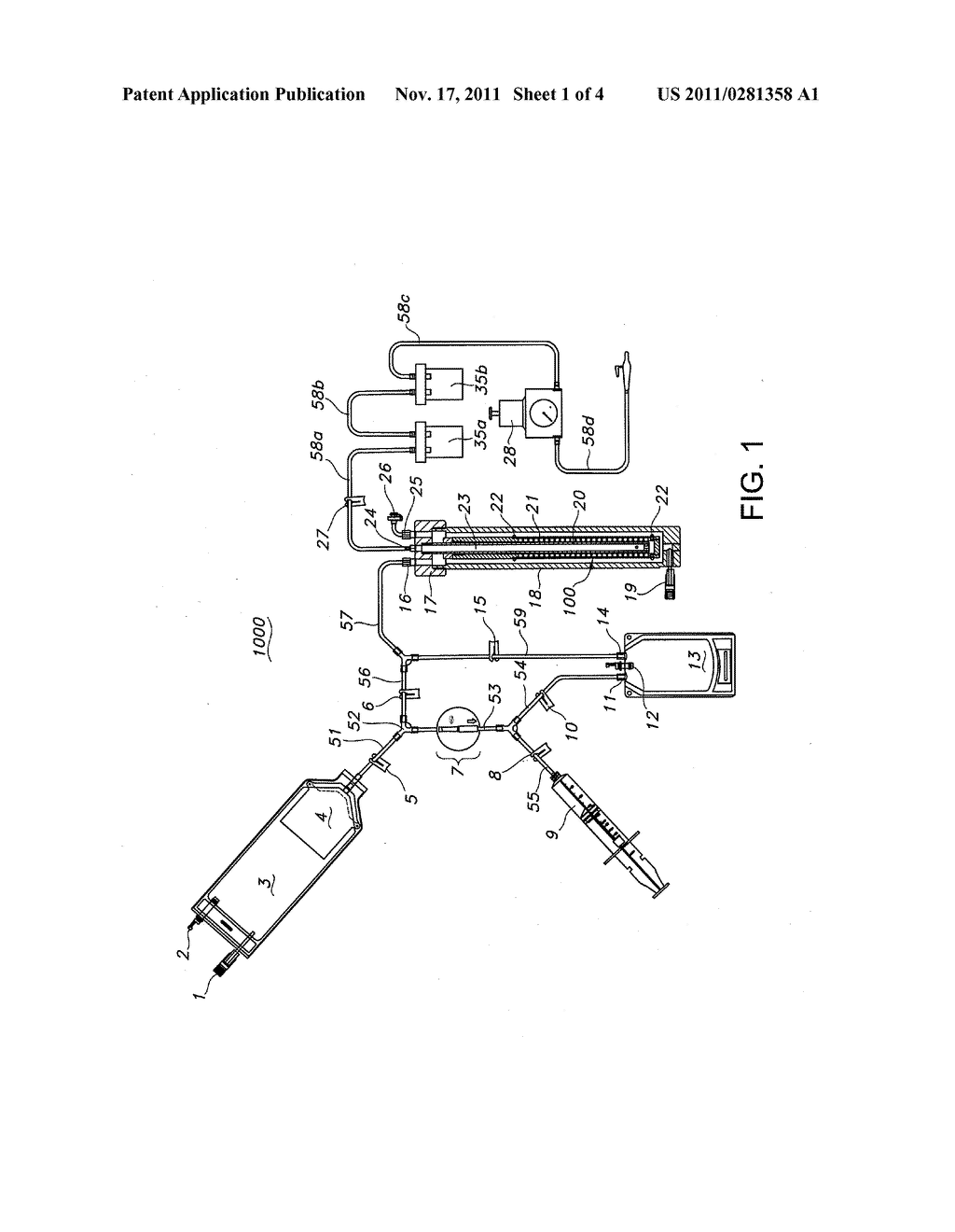 System For Seeding Cells Onto Three Dimensional Scaffolds - diagram, schematic, and image 02