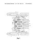 Connector assembly for connection under voltage diagram and image