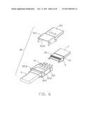 ELECTRICAL CONNECTOR ASSEMBLY WITH AN IMPROVED SHELL diagram and image