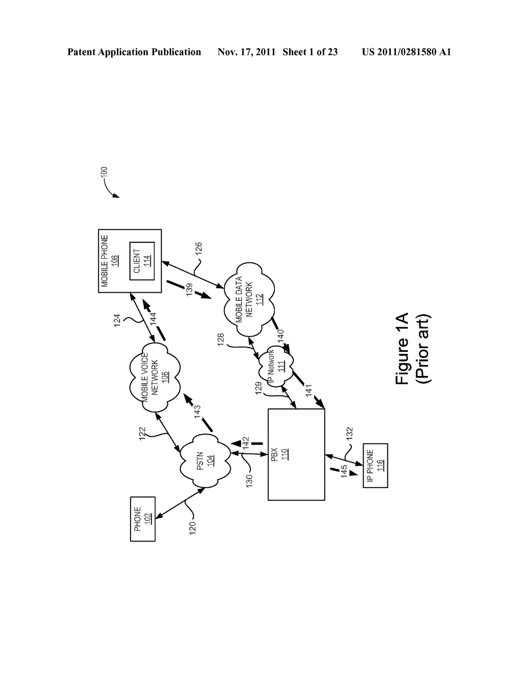 MOBILE PHONE INTEGRATION WITH A PRIVATE BRANCH EXCHANGE IN A DISTRIBUTED     TELEPHONY SYSTEM - diagram, schematic, and image 02