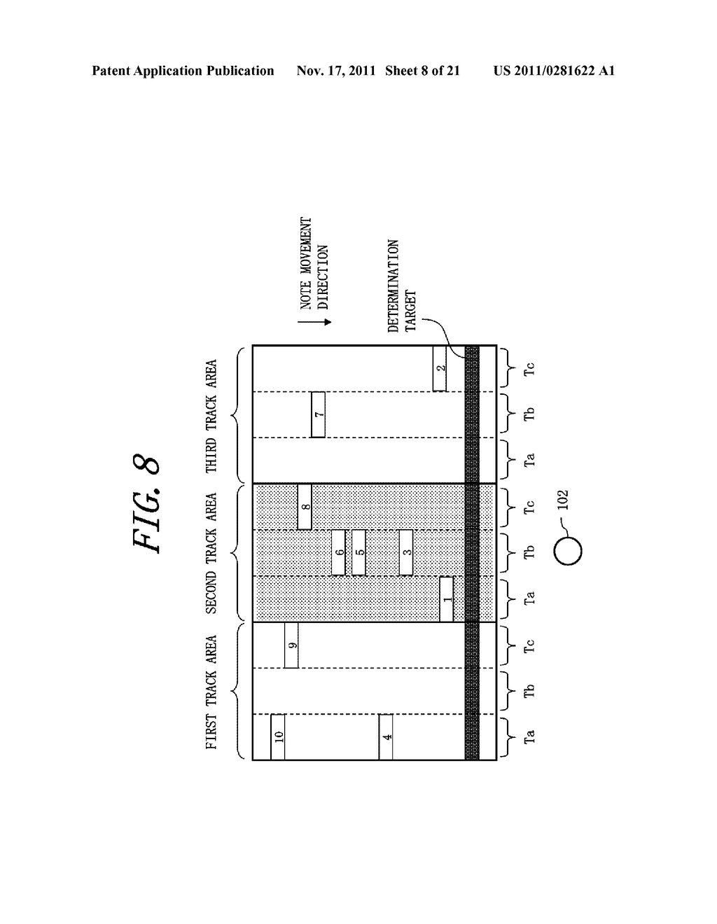 METHOD, APPARATUS AND RECORDING MEDIUM FOR PERFORMANCE GAME - diagram, schematic, and image 09