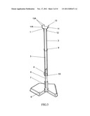 SWING BALL TRAINING DEVICE WITH ADJUSTABLE HEIGHTS AND VARIED SWINGS diagram and image