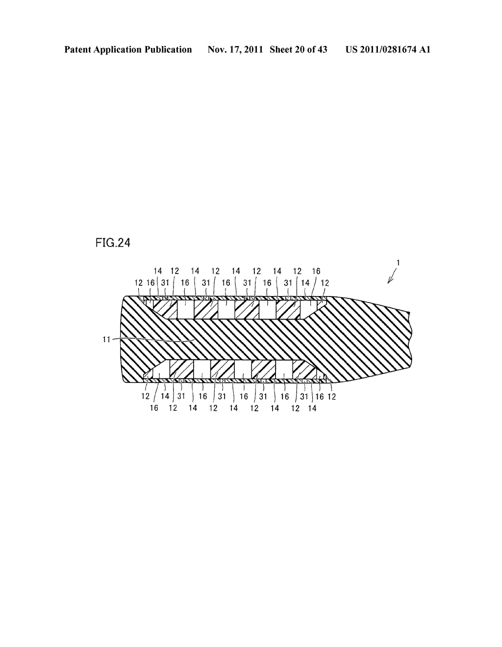 Baseball or Softball Bat - diagram, schematic, and image 21