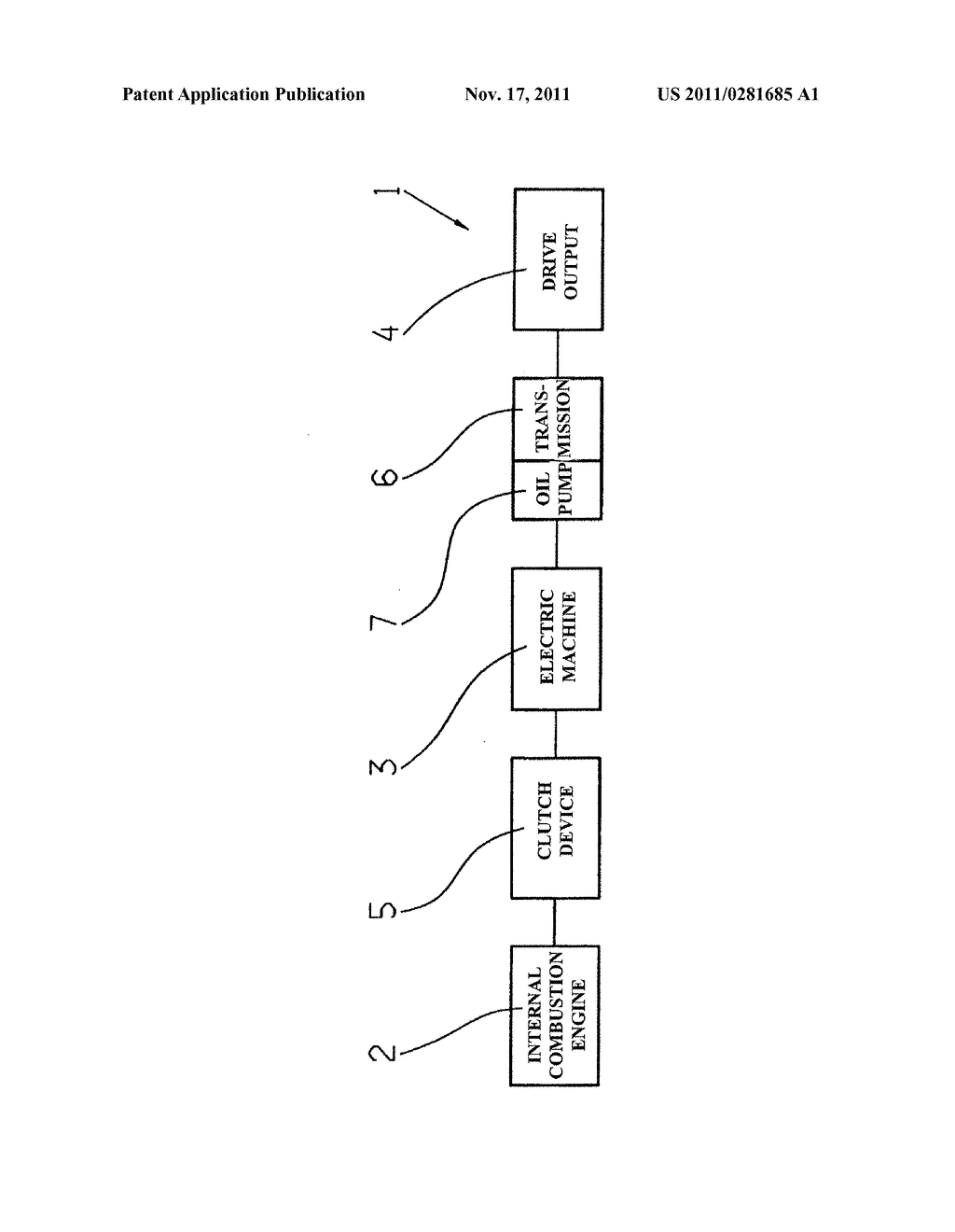 METHOD FOR OPERATING A VEHICLE HYBRID DRIVE TRAIN HAVING AN INTERNAL     COMBUSTION ENGINE AND HAVING AN ELECTRIC MACHINE - diagram, schematic, and image 02