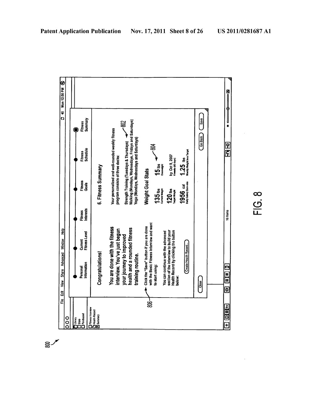 SYSTEMS AND METHODS FOR PROVIDING AUDIO AND VISUAL CUES VIA A PORTABLE     ELECTRONIC DEVICE - diagram, schematic, and image 09