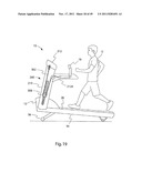 EXERCISE TREADMILL FOR SIMULATING PUSHING AND PULLING ACTIONS AND EXERCISE     METHOD THEREFOR diagram and image