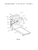 EXERCISE TREADMILL FOR SIMULATING PUSHING AND PULLING ACTIONS AND EXERCISE     METHOD THEREFOR diagram and image