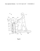 EXERCISE TREADMILL FOR SIMULATING PUSHING AND PULLING ACTIONS AND EXERCISE     METHOD THEREFOR diagram and image