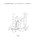 EXERCISE TREADMILL FOR SIMULATING PUSHING AND PULLING ACTIONS AND EXERCISE     METHOD THEREFOR diagram and image