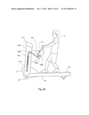 EXERCISE TREADMILL FOR SIMULATING PUSHING AND PULLING ACTIONS AND EXERCISE     METHOD THEREFOR diagram and image