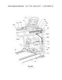 EXERCISE TREADMILL FOR SIMULATING PUSHING AND PULLING ACTIONS AND EXERCISE     METHOD THEREFOR diagram and image