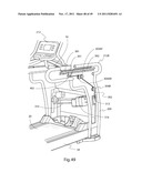 EXERCISE TREADMILL FOR SIMULATING PUSHING AND PULLING ACTIONS AND EXERCISE     METHOD THEREFOR diagram and image