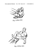 Training dummy assembly for doing stand-up drills and ground drills diagram and image