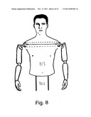 Training dummy assembly for doing stand-up drills and ground drills diagram and image