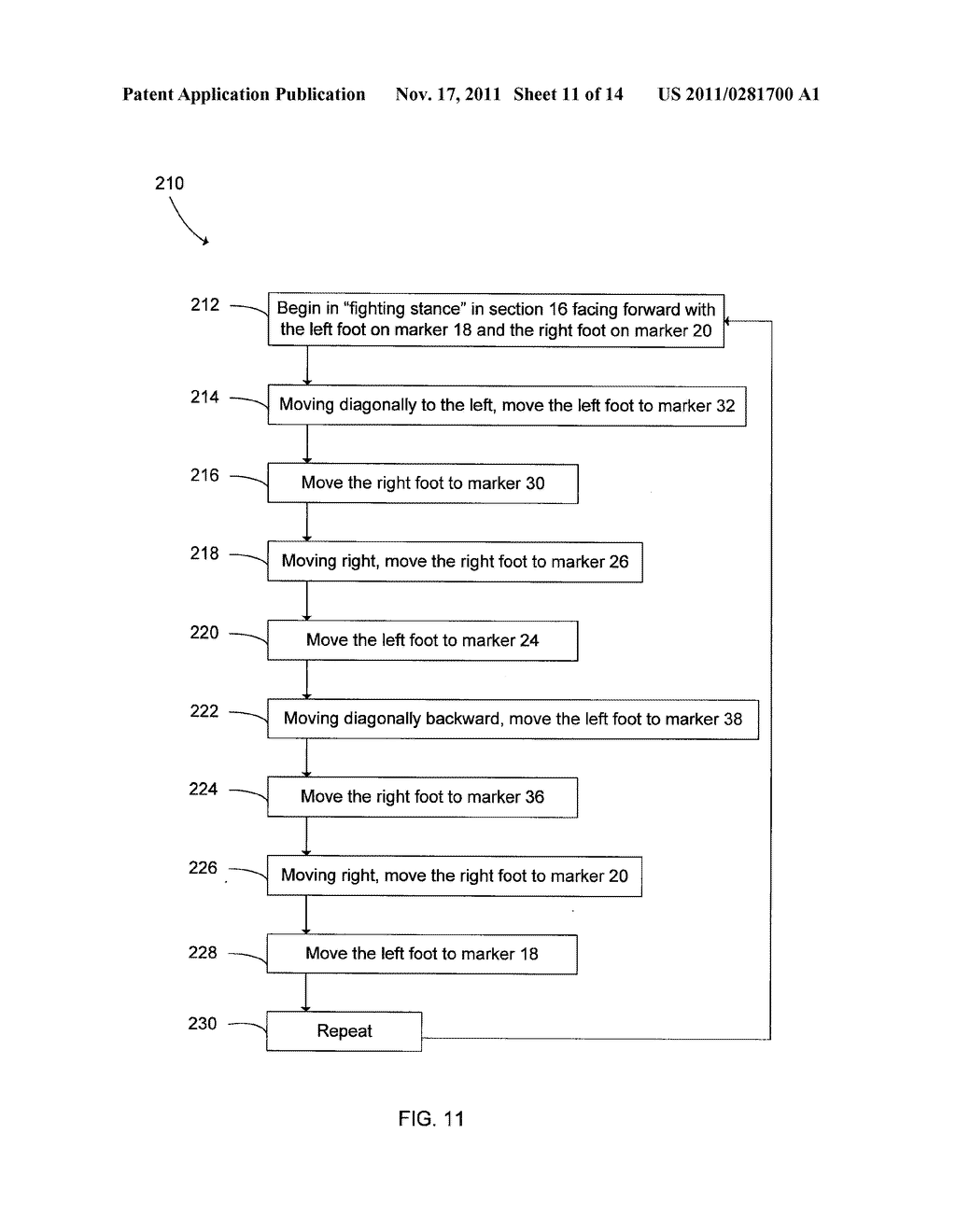 SYSTEM AND METHOD FOR TRAINING A BOXER - diagram, schematic, and image 12