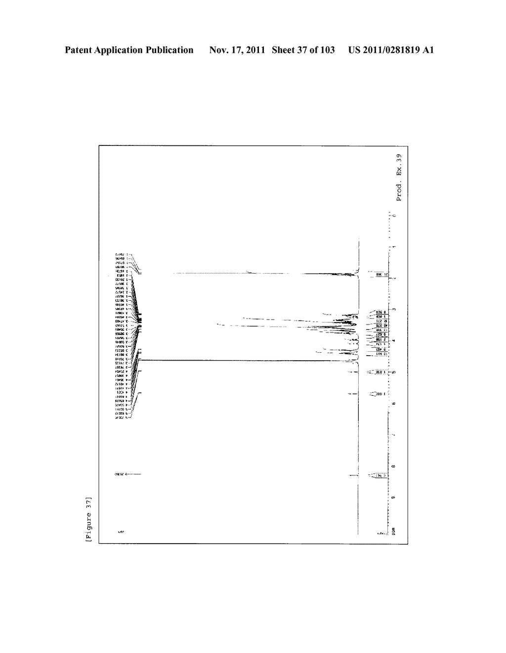 LOW-MOLECULAR POLYSULFATED HYALURONIC ACID DERIVATIVE AND MEDICINE     CONTAINING SAME - diagram, schematic, and image 38