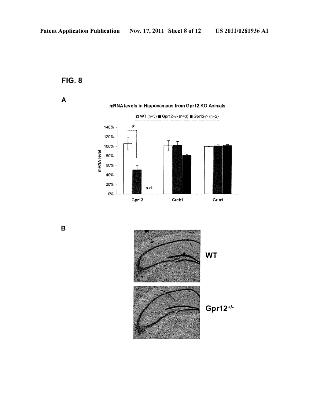 METHODS OF TREATING COGNITIVE DISORDERS BY INHIBITION OF GPR12 - diagram, schematic, and image 09